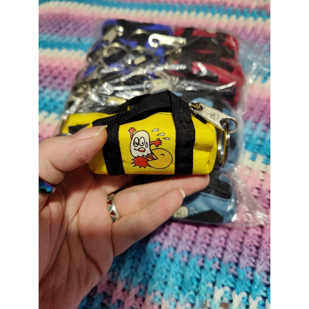 Keychain Change Purse Pacman Ghost - Picture 3 of 5